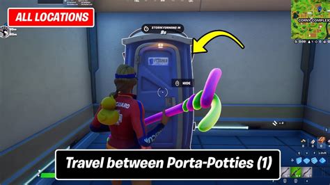 Travel Between Porta Potties All Porta Potties Locations In Fortnite