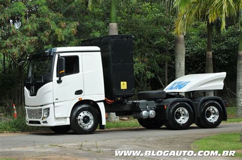 XCMG E7 49T Primeiro Cavalo Mecânico Elétrico BlogAuto