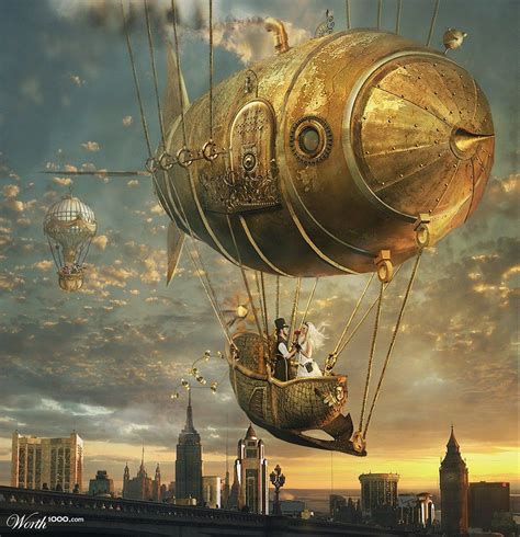 Benefik Steampunk Airship Steampunk Steampunk Art