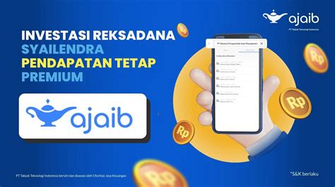 Beli Reksadana Syailendra Pendapatan Tetap Premium Di Ajaib Jawab