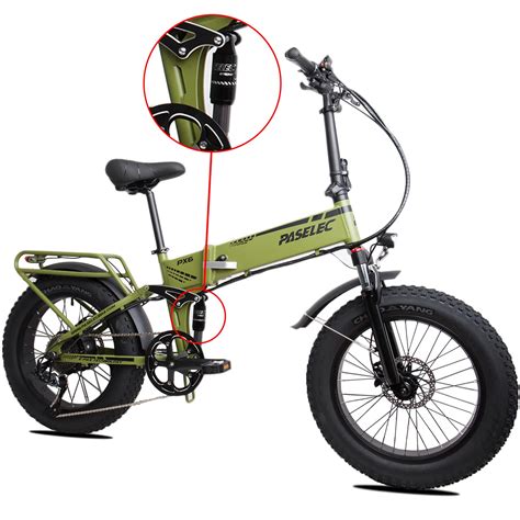 Buy Paselec Electric Bikes For Adults 20 Folding Ebike Full