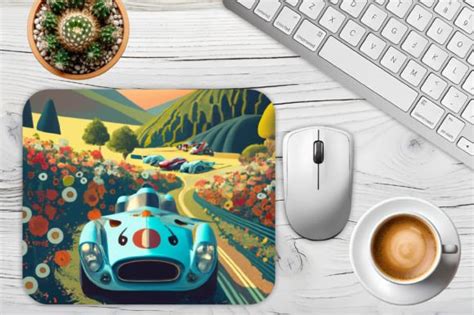 Racing Cars Mouse Pad Sublimation Graphic By Aspirefhd Creative Fabrica