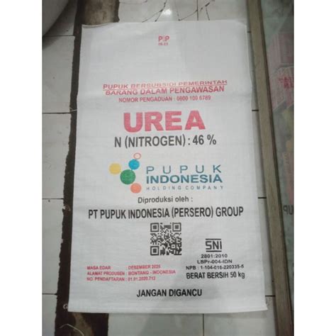 Jual Karung Pupuk Urea 50 Kg 60x100 Cm Shopee Indonesia