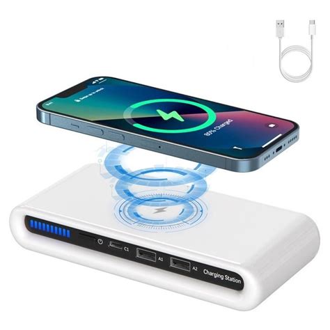 15w Multi Port Usb Wireless Charger Big W