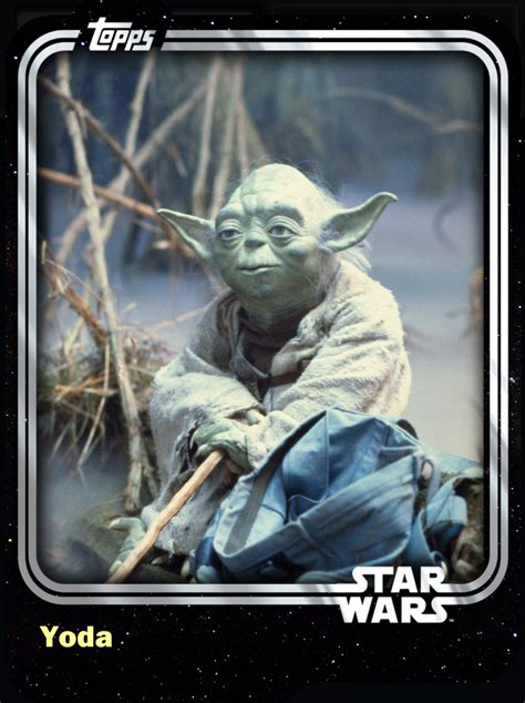 Yoda Jedi Master Esb Base Series 1 Star Wars Card Trader Wiki