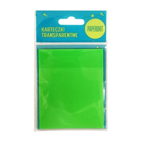 Paperdot Karteczki Transparentne Paperdot Sklep Empik