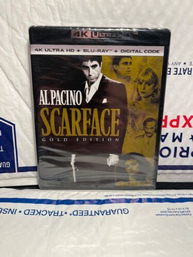 Brand New Scarface On K Uhd Blu Ray Digital Code No Slip Factory