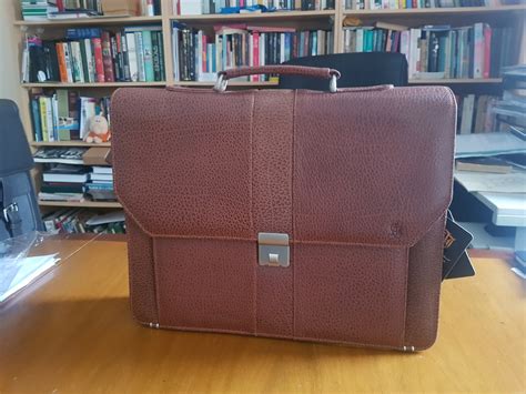 New Brown Leather Briefcase Leather Briefcase Men's - Etsy