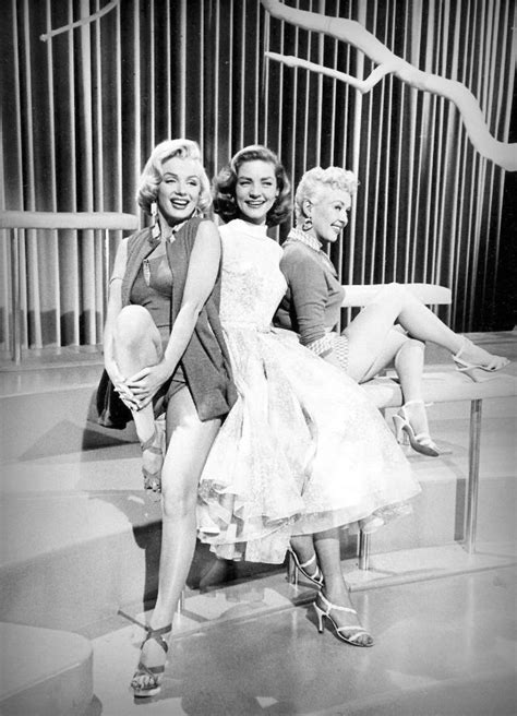 Beautiful Behind The Scenes Photos Of Betty Grable Lauren Bacall And