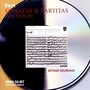 Bach J S Sonatas Partitas For Violin Amazon Br