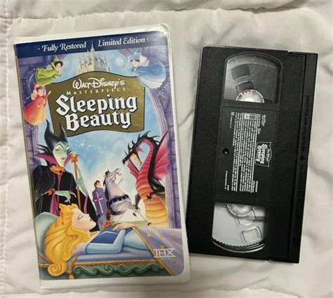 Walt Disney Sleeping Beauty Vhs 1997 Limited Edition Masterpiece