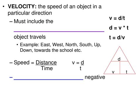 Motion Speed And Velocity Ppt Download