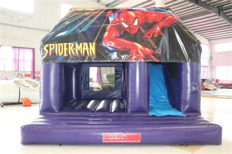 Spiderman Open Front Sydney Jumping Castle Hire Cheapest Jumping