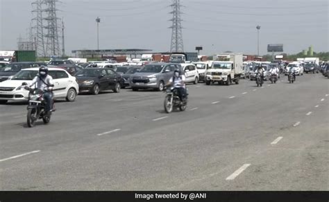 Traffic Jam At Delhi-Gurgaon Border, Hours After Haryana Declared It Open