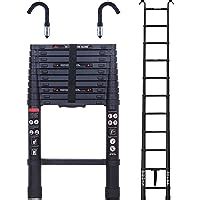 Sogesfurniture 12 5ft Aluminum Telescoping Ladder Extendable