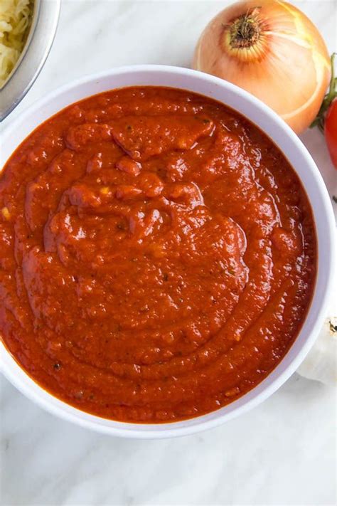 The Perfect Homemade Pizza Sauce Recipe Queenslee App Tit Recipe