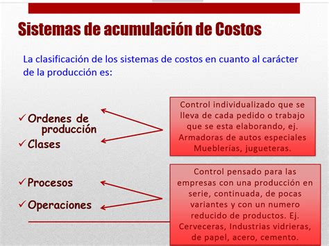 Sistemas De Acumulacion De Costos