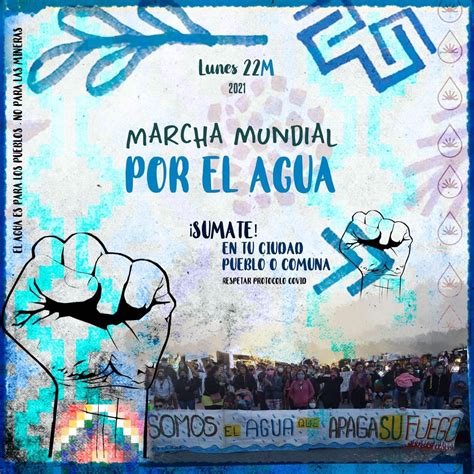 Marcha Plurinacional Por El Agua Para Los Pueblos Biodiversidad En