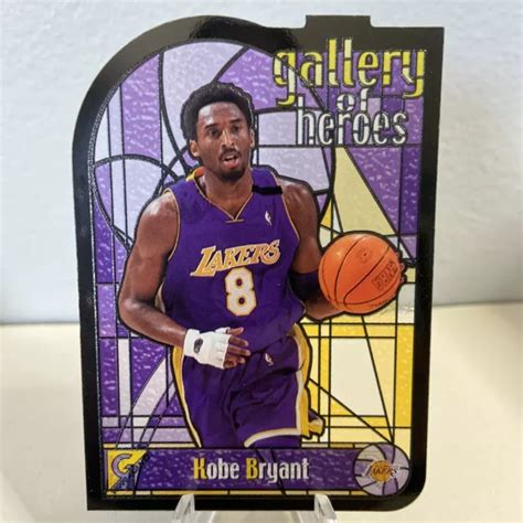 Topps Gallery Of Heroes Kobe Bryant Gh Inserto Vetro Colorato