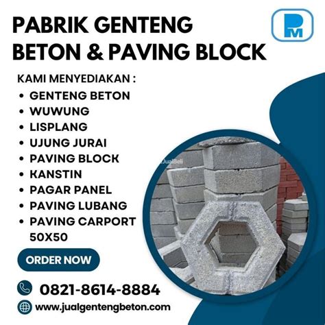 Paving Block Ukuran 10x20 di Malang - Tribun JualBeli