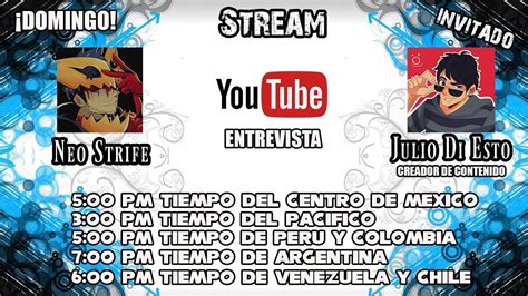 La Comedia Y Entrevista Con Julio Di Esto YouTube