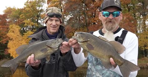 Discovering Fall Smallmouth Bass Fishing Discover The Up