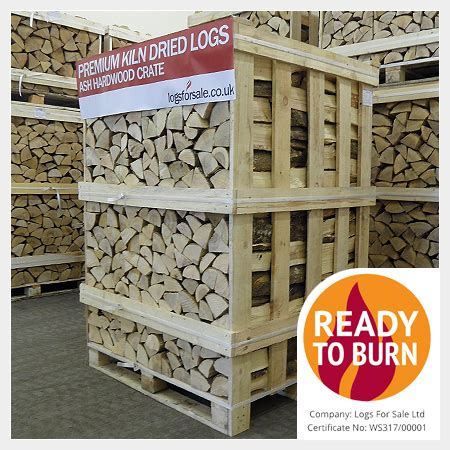 Kiln Dried Logs Extra Large Crate Kiln Dried Logs For Sale Ready To