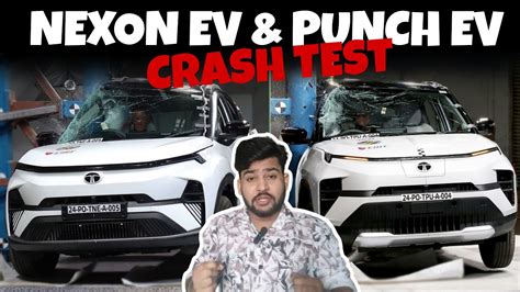 Tata Nexon Ev And Punch Ev Crash Test In Bharat Ncap Shocking Results