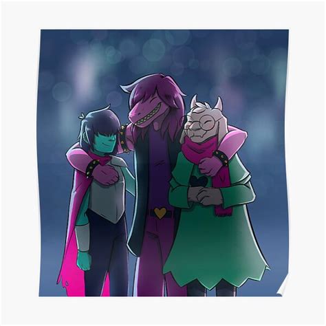 Deltarune Poster For Sale By Milocole Redbubble