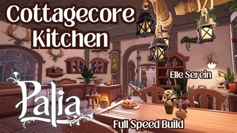 Cottagecore Kitchen Design In Palia Youtube