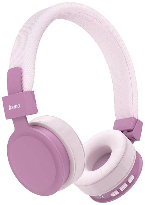 Hama Freedom Lit On Ear Headset Bluetooth 1075101 Stereo Pink