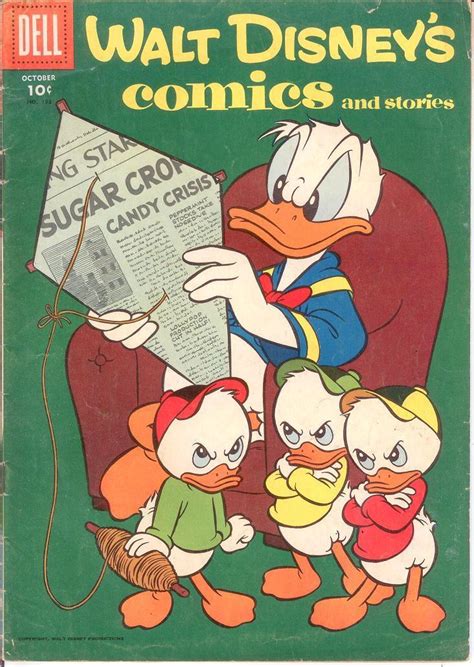 Walt Disneys Comics And Stories 193 Vg Oct 1956 Comics Book Comic