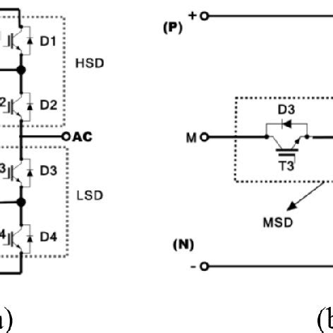 Bidirectional Switch With A Conventional IGBTs B RB IGBTs