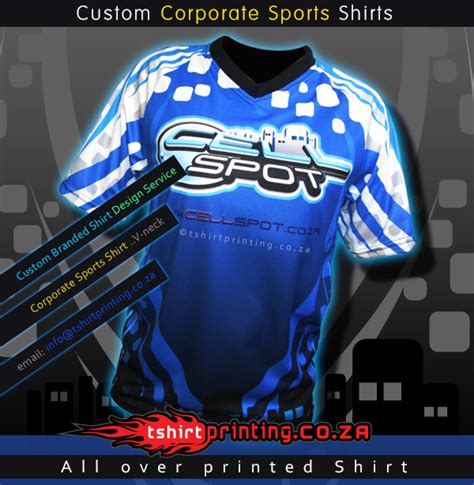 Sublimated Shirts South Africa