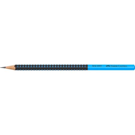 Faber Castell Bleistift Grip Two Tone Schwarz Blau