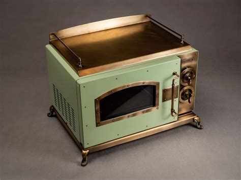 Vintage Olive Microwave Oven