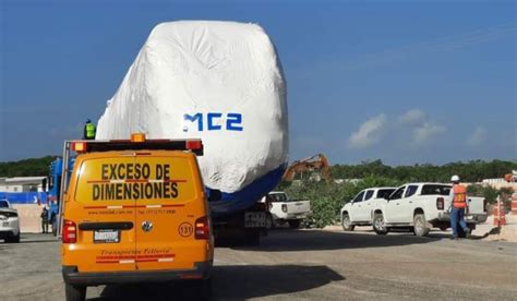 Llega El Primer Vagón Del Tren Maya A Cancún Quinta Fuerza