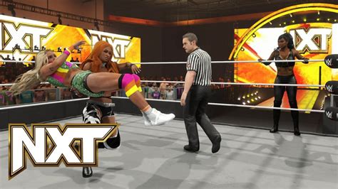 Wwe K Nxt Lash Legend Jakara Jackson Vs Sol Ruca Youtube