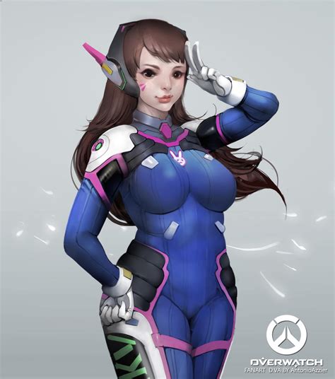 Fanartoverwatchdva By Azzier On Deviantart