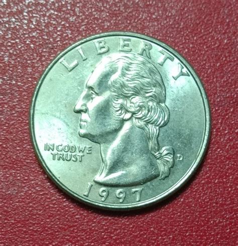 Jual Koin USA Amerika Quarter Dollar 25 Cent 1997 D Di Lapak Lutfie