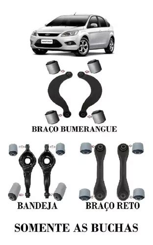 Kit Buchas Da Suspens O Traseira Ford Focus Hatch