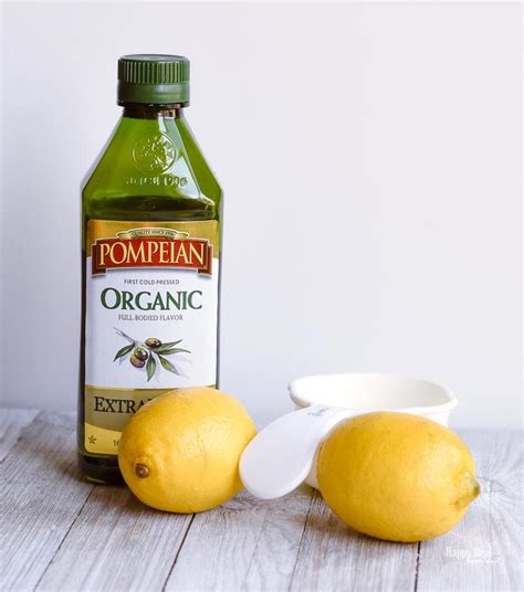 Lemon Infused Olive Oil Recipe Happy Deal Happy Day