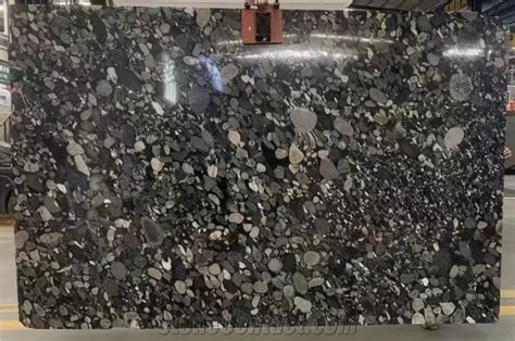 Black Marinace Granite Slabs Black Mosaic Granite From China