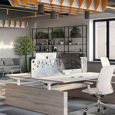 Acoustic Furniture Solutions Within A Collaborative Workspace