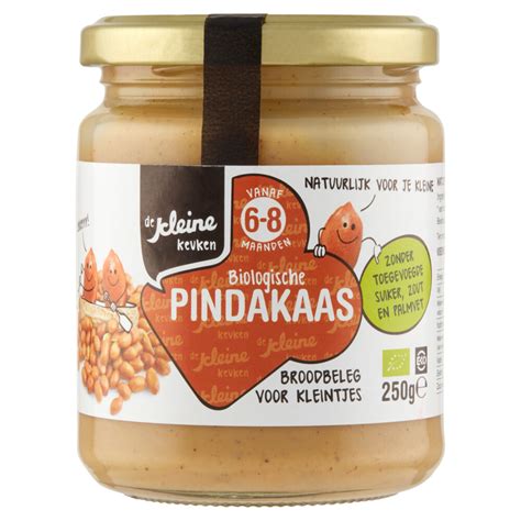 De Kleine Keuken Bio Pindakaas 6 8 Mnd 250 Gr Plein Nl