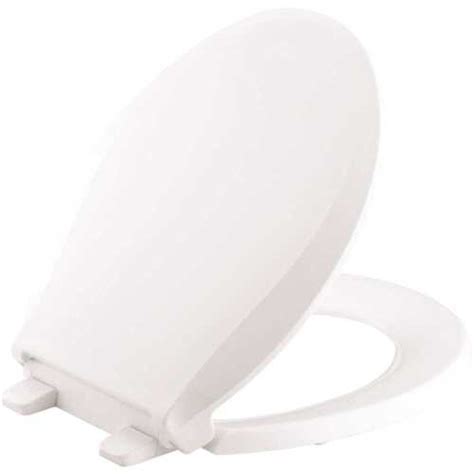 Kohler K 4639 0 Cachet Quiet Close Round Closed Front Toilet Seat With