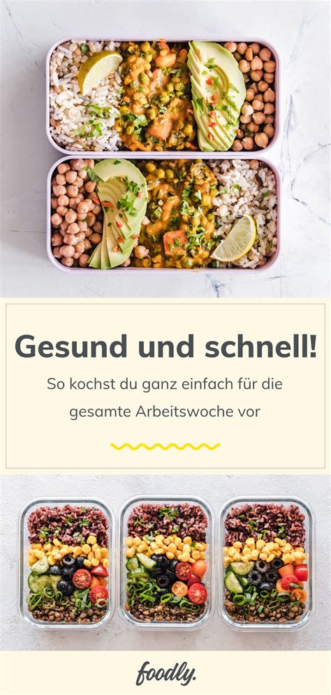 Mit 5 Schritten Zum Gelungenen Meal Prep Foodly Gesund Kochen