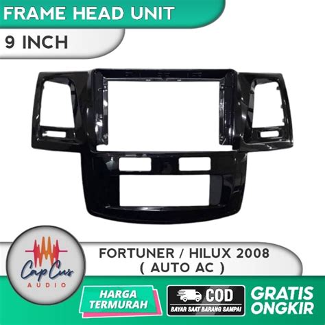 Jual Frame Head Unit Inch Toyota Fortuner Hilux Panel