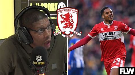 I Think It S Good Business Carlton Palmer Reacts To Middlesbrough