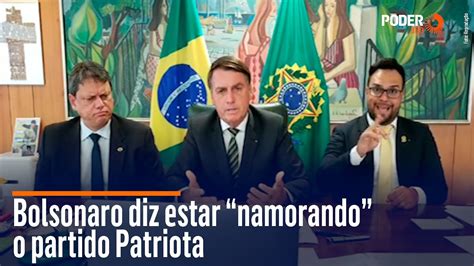 Bolsonaro Diz Estar “namorando” Filiação Ao Patriota Youtube